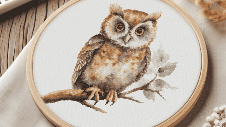 10 Owl Cross Stitch Patterns