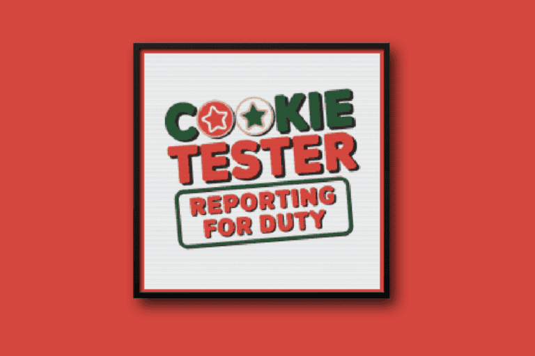 kids Christmas cross stitch patterns Cookie tester cross stitch pattern