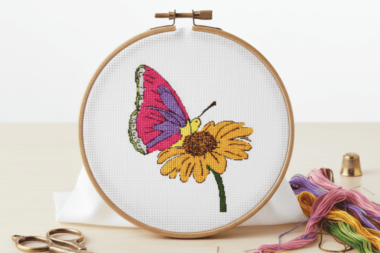 butterfly cross stitch pattern