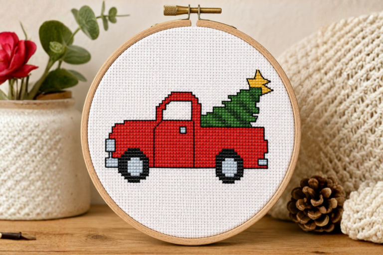 Mini Christmas Truck