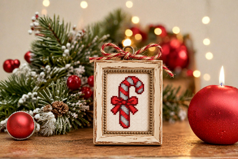 Candy Cane Ornament